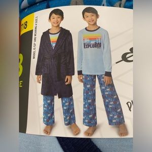 Eddie Bauer Kids 3 Piece Pajama Set